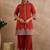 Women Ethnic Motifs Embroidered Regular Thread Work Pure Cotton Kurta with Palazzos