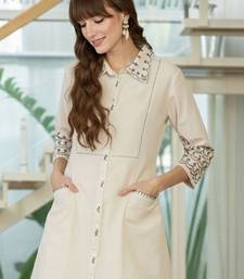 Women Ethnic Motifs Embroidered Regular Thread Work Kurta with Trousers