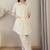 Women Ethnic Motifs Embroidered Regular Thread Work Kurta with Trousers
