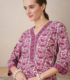 Women Paisley Printed Regular Pure Cotton Kurta with Trousers