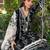 Women Floral Printed Regular Thread Work Pure Cotton Kurta with Trousers & With Dupatta
