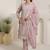 Women Floral Embroidered Sequinned Pure Cotton Kurta with Trousers & Dupatta