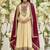 Women Ethnic Motifs Embroidered Anarkali Kurta with Trousers & Dupatta