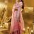 Women Embroidered Crushed Organza Silk Kurta Set with Dupatta