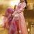 Women Embroidered Crushed Organza Silk Kurta Set with Dupatta