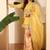 Women Crushed Oraganza Silk Embroidered Kurta Set with Dupatta