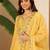 Women Crushed Oraganza Silk Embroidered Kurta Set with Dupatta