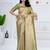 Royal pista green colour  all over woven zari tissue silk party wear saree with blouse
