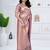 Royal onion putple  all over woven zari tissue silk party wear saree with blouse