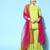 Women Green Ethnic Motifs Embroidered Thread Work Kurta with Sharara & Dupatta