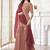 Women Ethnic Motifs Sequined Embroidered Kurta Set with Dupatta