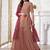 Women Ethnic Motifs Sequined Embroidered Kurta Set with Dupatta