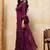 Purple colour Embroidered Kurti & Sharara Sets