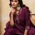 Purple colour Embroidered Kurti & Sharara Sets