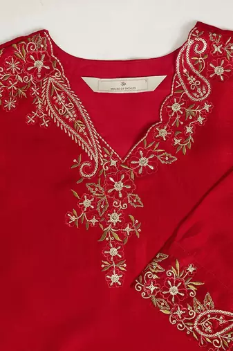 Women Ethnic Motifs Embroidered A-Line Kurta with Sharara & Dupatta