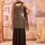 Women Floral Embroidered Regular Thread Work Kurta with Sharara & With Dupatta