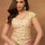 Romantic Florals Organza crop top lehenga choli
