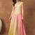 Romantic Florals Organza crop top lehenga choli
