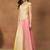 Romantic Florals Organza crop top lehenga choli