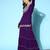 Purple colour Ethnic Motifs Embroidered Thread Work Kurti With Sharara & With Dupatta