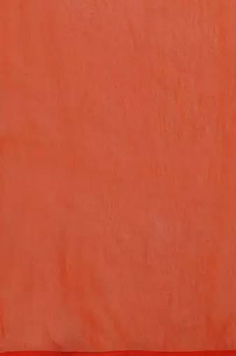 Orange Embroidered Sleeveless Kurta set 