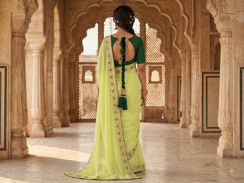 designer party wear gota work sareee  3