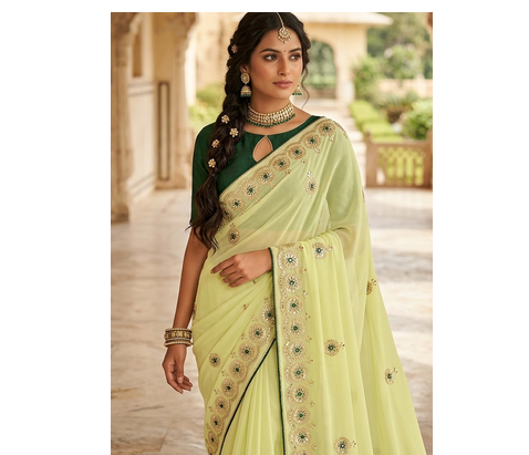 designer party wear gota work sareee  4