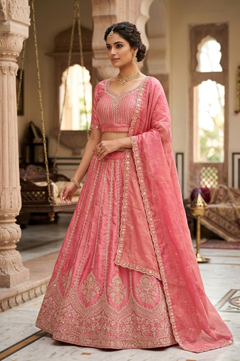 designer fancy party wear beautifull lehaga 