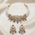 Multi-gemstone heritage choker set