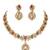 Navratna polki pendant choker set