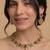 Navratna polki pendant choker set