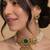 Rajwadi emerald heritage choker set
