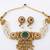 Rajwadi emerald heritage choker set