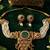 Rajwadi emerald heritage choker set