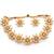 Pearl blossom choker set