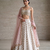 WHITE BANARASI viscose LEHENGA CHOLI WITH DUPATTA