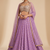 LAVENDER BANARASI viscose LEHENGA CHOLI WITH DUPATTA