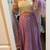 LAVENDER BANARASI viscose LEHENGA CHOLI WITH DUPATTA