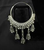 Oxidized Silver Chandbali Earrings for Women | Traditional Jhumka Dangle Earrings | Indian Ethnic Festive Jewellery