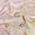 Light Pink Embroidery Beats Sequin Floral Work And Lightweight Tissue Linen Saree With Unstitched Blouse