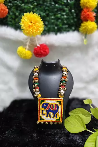  traditional ghungroo necklace set for women 