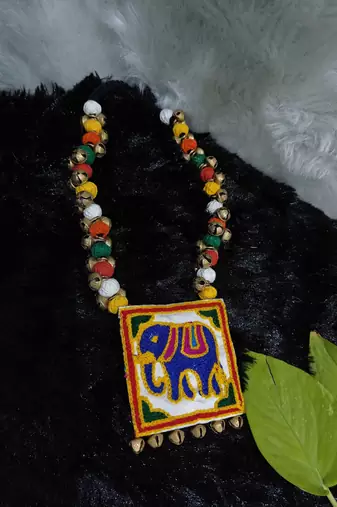  traditional ghungroo necklace set for women 