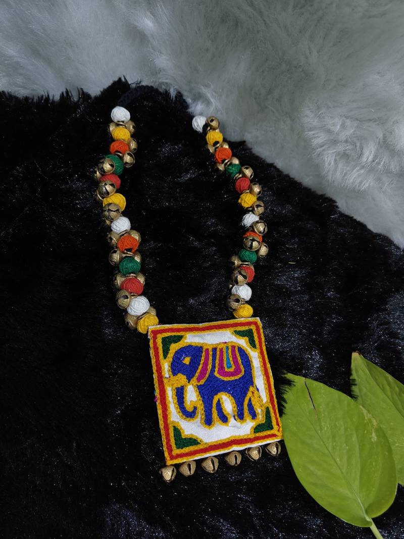  traditional ghungroo necklace set for women 