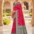 pink color soft banarasi silk blend meenakari touchup with blouse