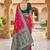 pink color soft banarasi silk blend meenakari touchup with blouse