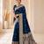 morpeach color soft banarasi silk blend meenakari touchup with blouse