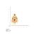 South indian gold plated peacock chandbali earrings with ruby, green stone & pearls