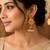 South indian gold plated ram parivar peacock jhumka earrings with ruby, green stones & pearls
