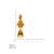 South indian gold plated ram parivar peacock jhumka earrings with ruby, green stones & pearls