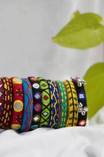 traditional designer bangle set for women 